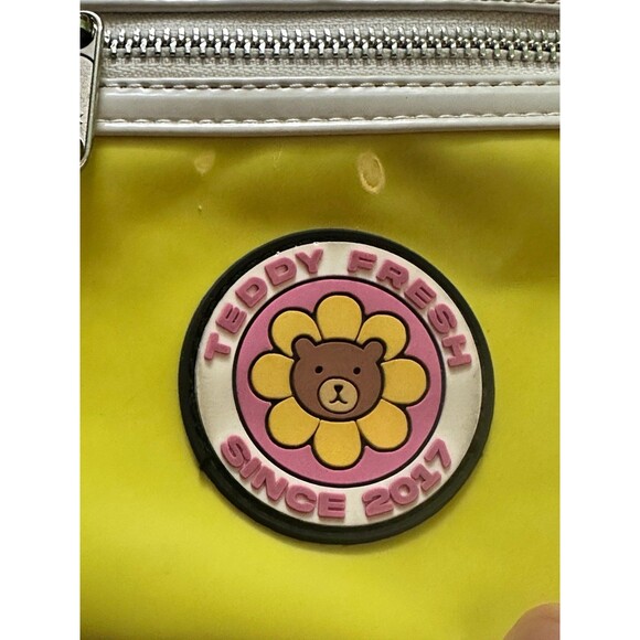 Teddy Fresh Yellow and White Mini Crossbody Bag